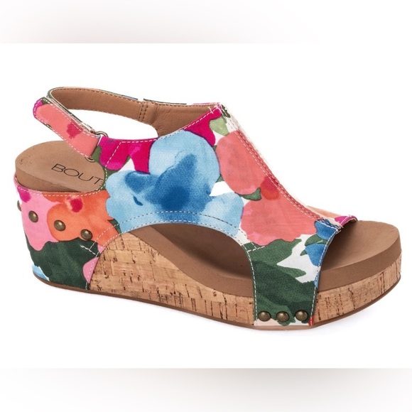 Shoes - 🎉❤️ LAST ONE!! HOST PICK! Multicolor Spring Summer Corkys Carley Flower Sandals